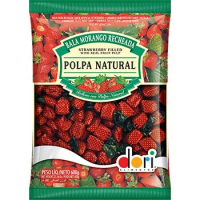 imagem de BALA DORI MORANGO Recheado POLPA NATURAL 600G