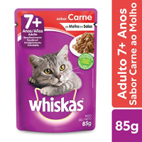 imagem de WHISKAS SENIOR CARNE SC 85GR