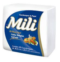 imagem de GUARDANAPO MILI FS 21X22 C/100