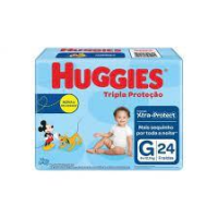 imagem de FRALDA DESC HUGGIES SUPREME CARE JUMBO P com 28