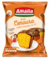 imagem de MIST BOLO SANTA AMALIA CENOURA 400GR