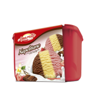 imagem de SORVETE AMARETTO NAPOLITANO 1,5L