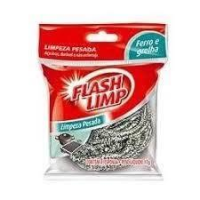 imagem de ESPONJA FLASH LIMP INOX LIMPESA PESADA