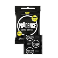 imagem de PRESERVATIVO PRUDENCE EXTRA GRANDE C/3UN