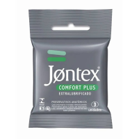 imagem de PRESERVATIVO JONTEX LUB COMFORT PLUS com 3