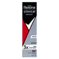 imagem de DESOD AERO REXONA CLINICAL SPORT 91G