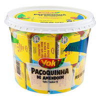 imagem de PACOQUINHA YOKI TABLETE 1,100GR com 50