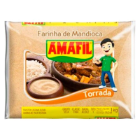 imagem de FARINHA DE MANDIOCA AMAFIL TORRADA 1KG