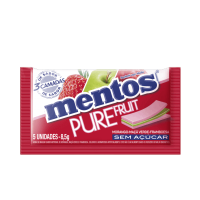 imagem de MENTOS 3 CAMADAS PURE FRUIT 8,5G