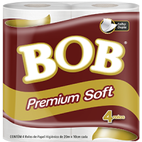 imagem de PAPEL HIG BOB PREMIUM SOFT FD 20M com 4 NEUTRO