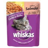 imagem de WHISKAS SALMAO ADULTO SC 85GR