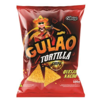 imagem de GULAO TORTILLA QUEIJO NACHO 100GR