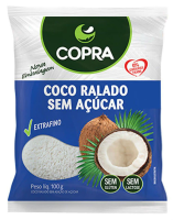 imagem de COCO RALADO DESIDRATADO EXTRA FINO COPRA 100GR